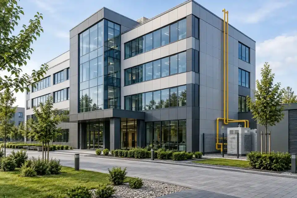 Газификация офисного здания